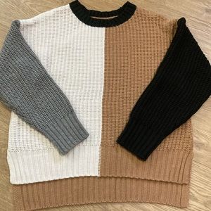 Time & Tru Crew Sweater